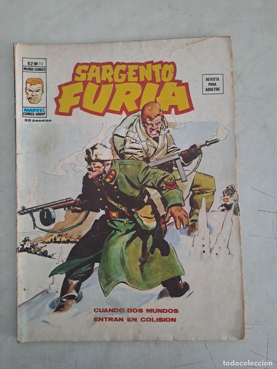 C&oacute;mics: Sargento Furia v-2 10, V&eacute;rtice en buen estado - Foto 1