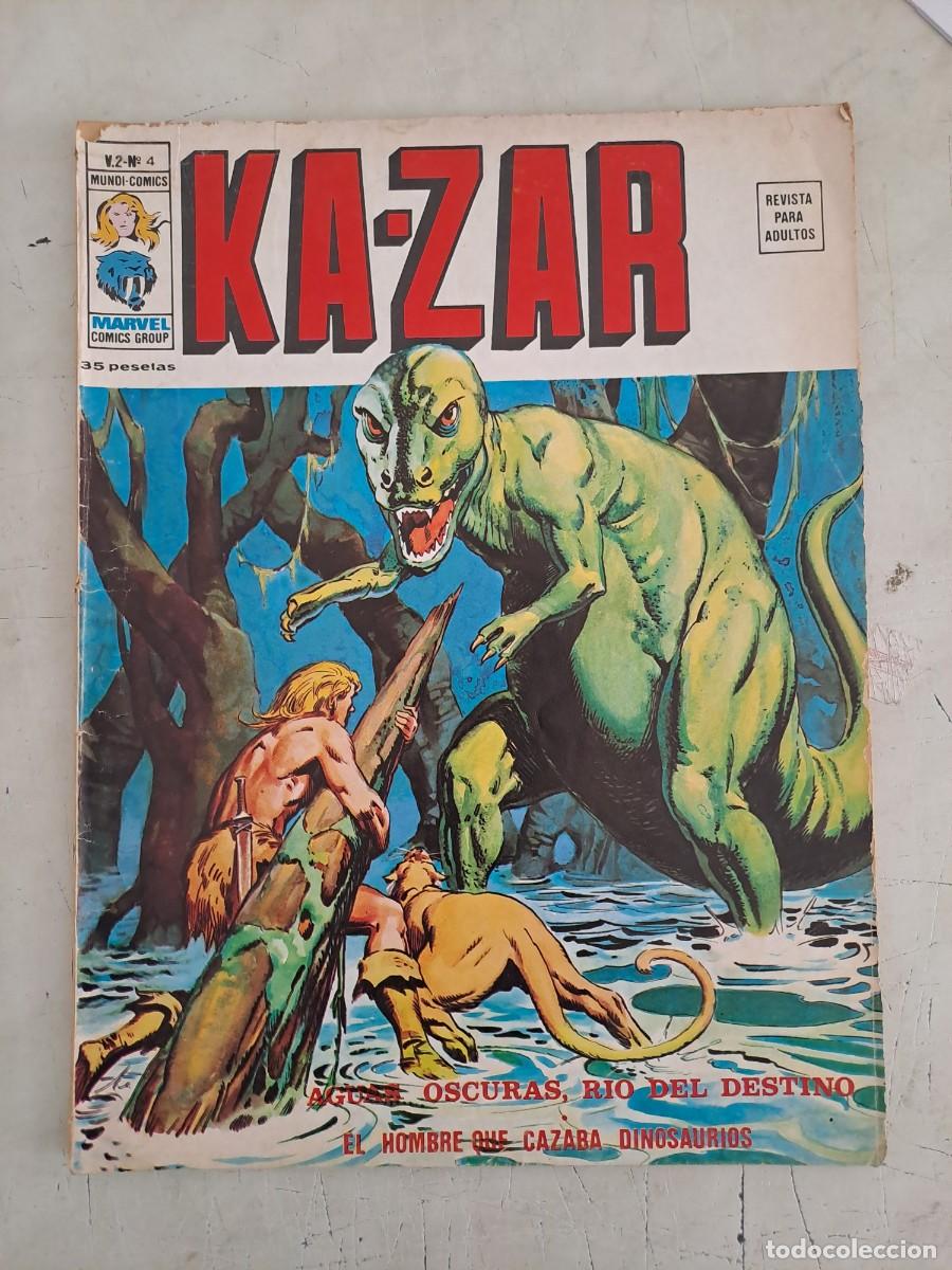 C&oacute;mics: Ka-zar V-2 4, V&eacute;rtice en buen estado - Foto 1