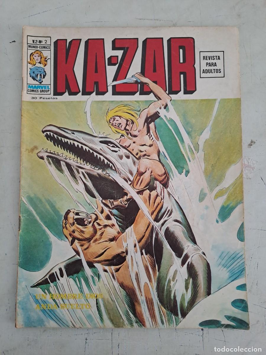 C&oacute;mics: Ka-zar V-2 2, V&eacute;rtice en muy buen estado - Foto 1