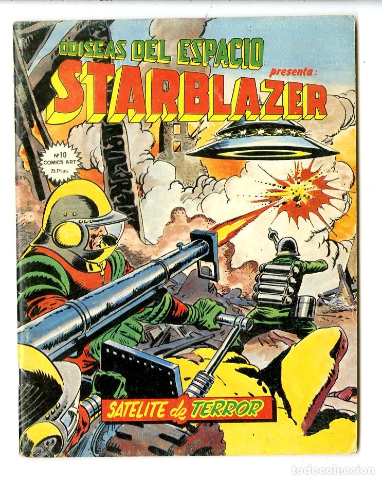 C&oacute;mics: Odiseas del Espacio / Starblazer / Satelite de Terror / N.10 - Foto 1