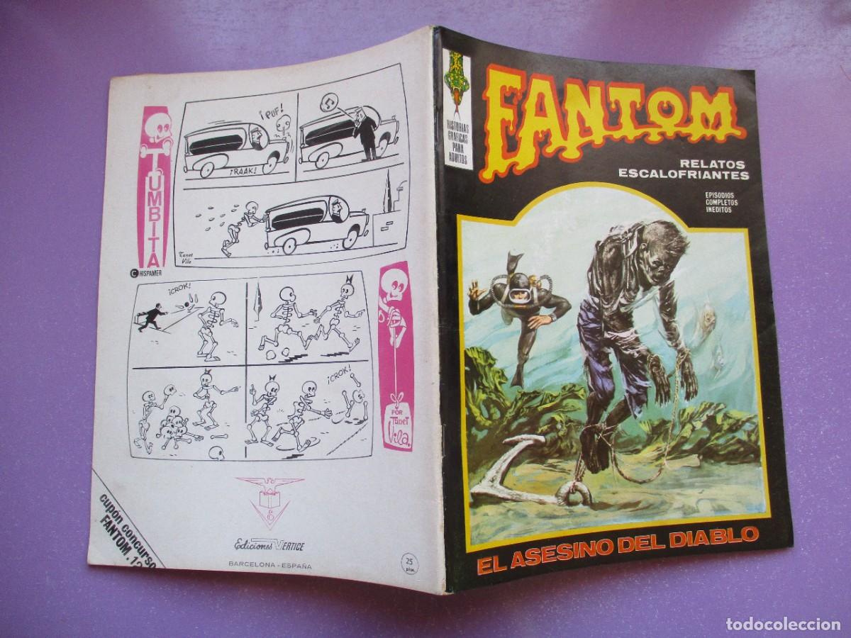 C&oacute;mics: FANTOM 12 VERTICE VOLUMEN 1 &iexcl;&iexcl;&iexcl;&iexcl; EXCELENTE ESTADO !!!! - Foto 3