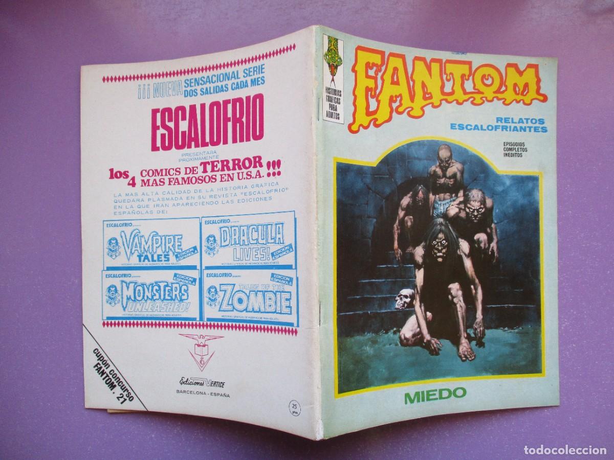 C&oacute;mics: FANTOM 21 VERTICE VOLUMEN 1 &iexcl;&iexcl;&iexcl;&iexcl; EXCELENTE ESTADO !!!! - Foto 3