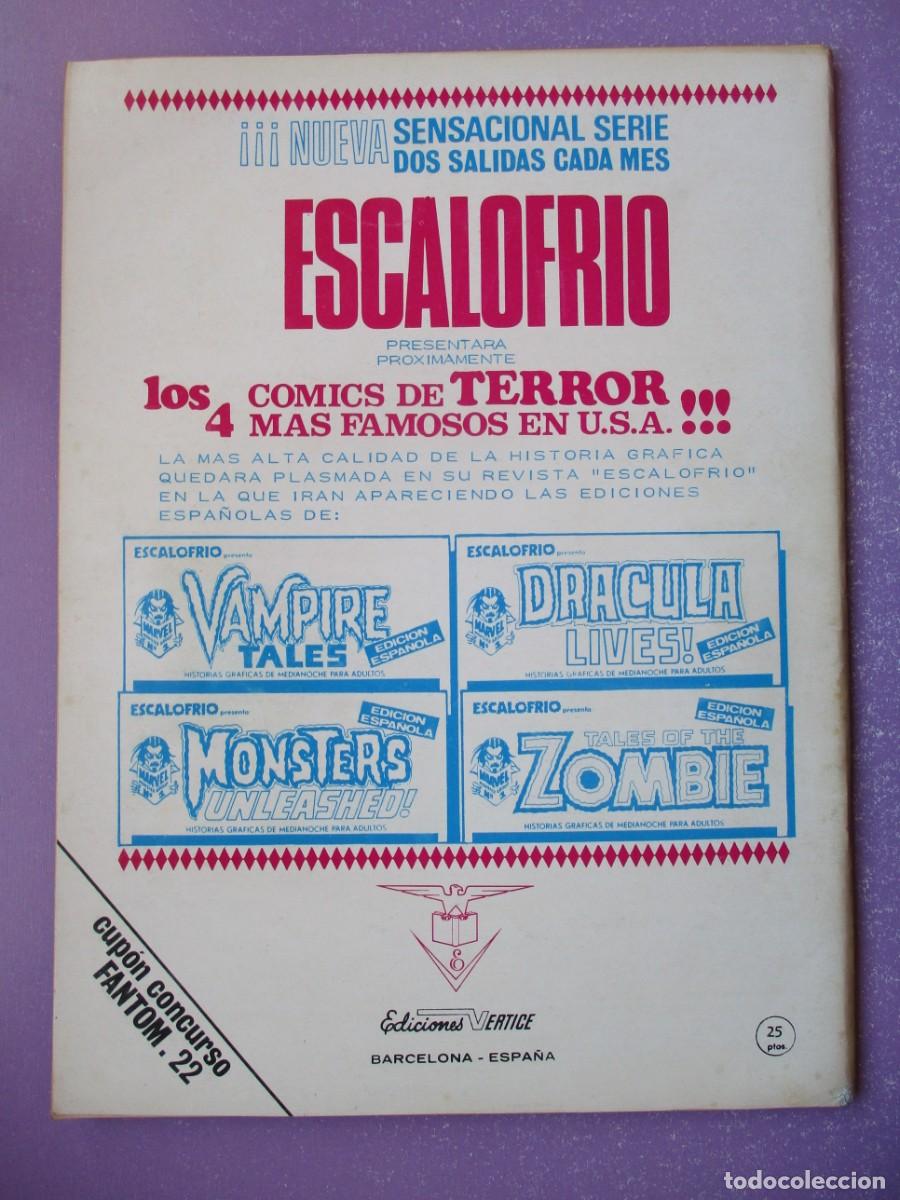 C&oacute;mics: FANTOM 22 VERTICE VOLUMEN 1 &iexcl;&iexcl;&iexcl;&iexcl; EXCELENTE ESTADO !!!! - Foto 2