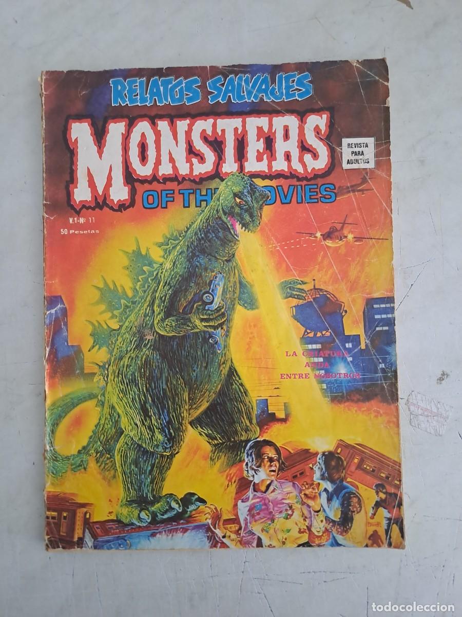 C&oacute;mics: Relatos salvajes, Monsters 11, V&eacute;rtice - Foto 1