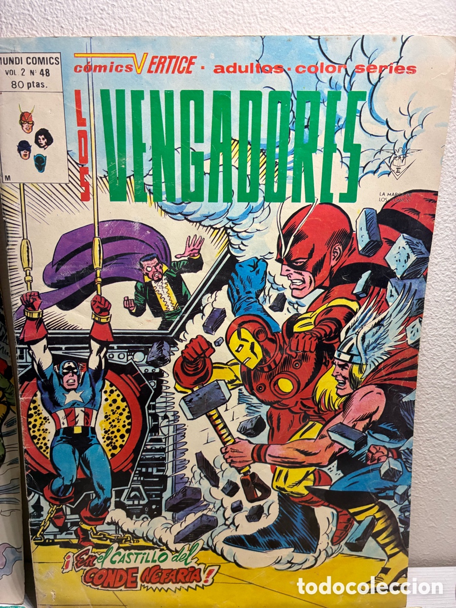 C&oacute;mics: Lote 6 c&oacute;mics variado v&eacute;rtice - Foto 4