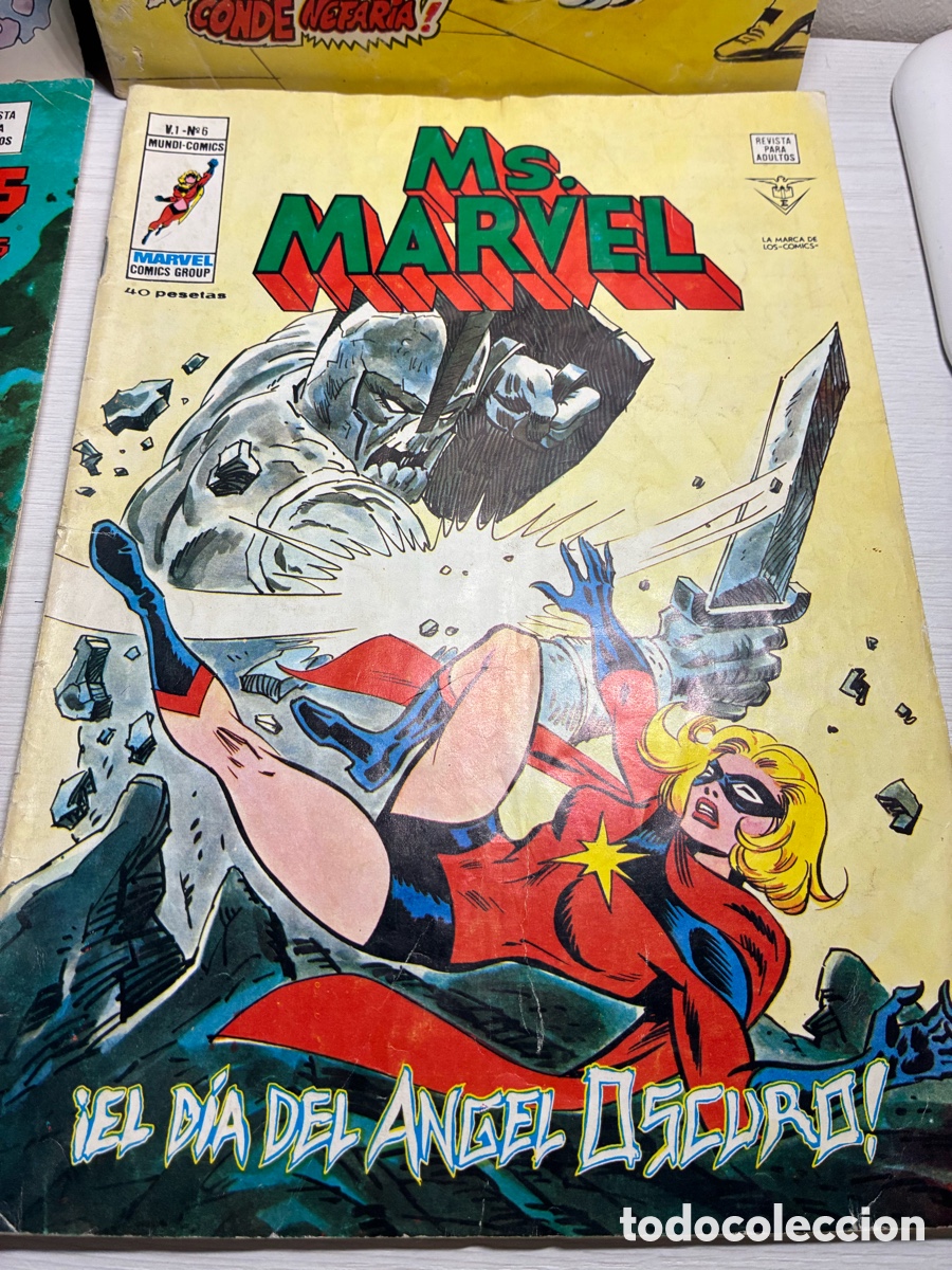 C&oacute;mics: Lote 6 c&oacute;mics variado v&eacute;rtice - Foto 7