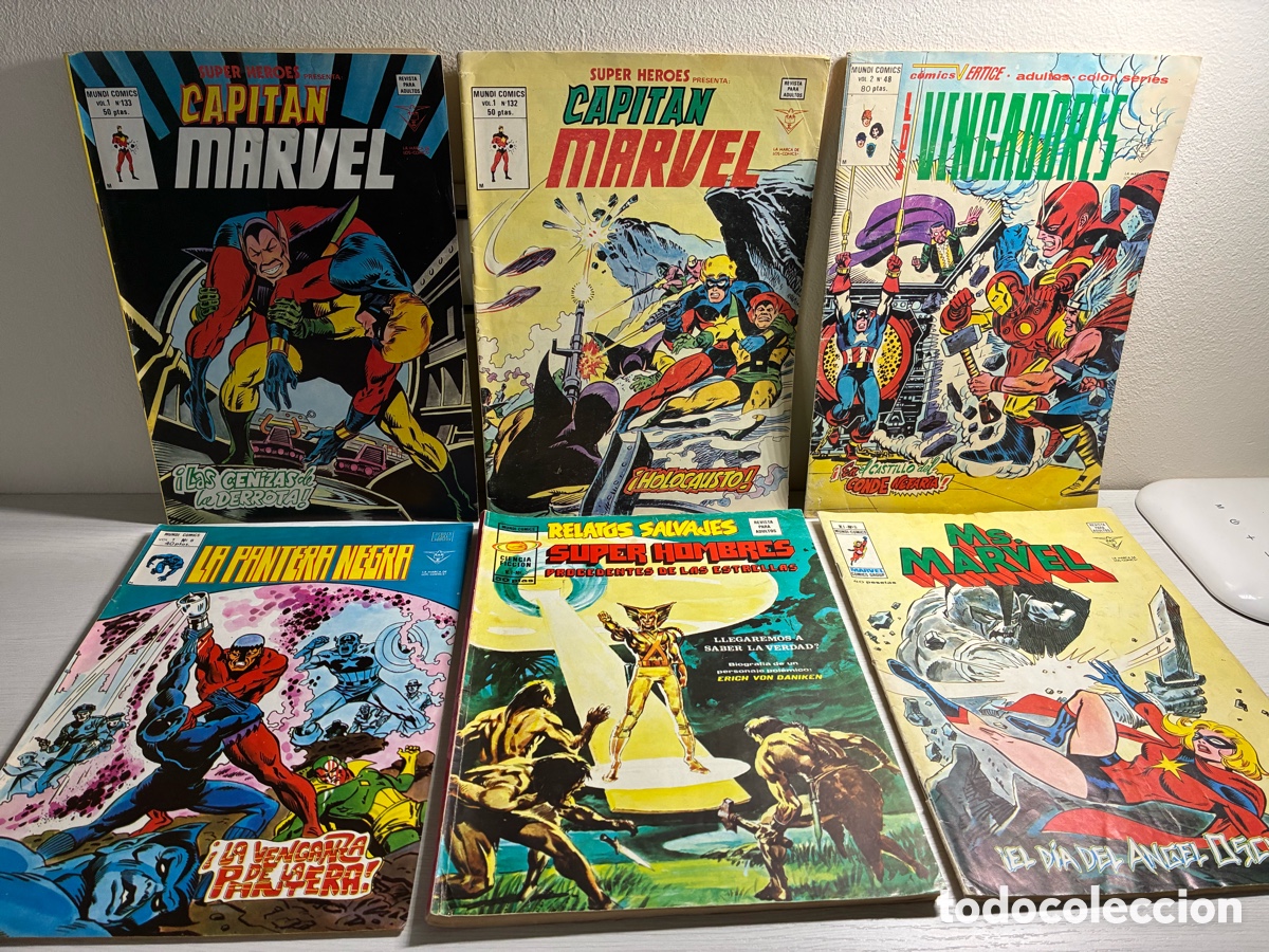 C&oacute;mics: Lote 6 c&oacute;mics variado v&eacute;rtice - Foto 1