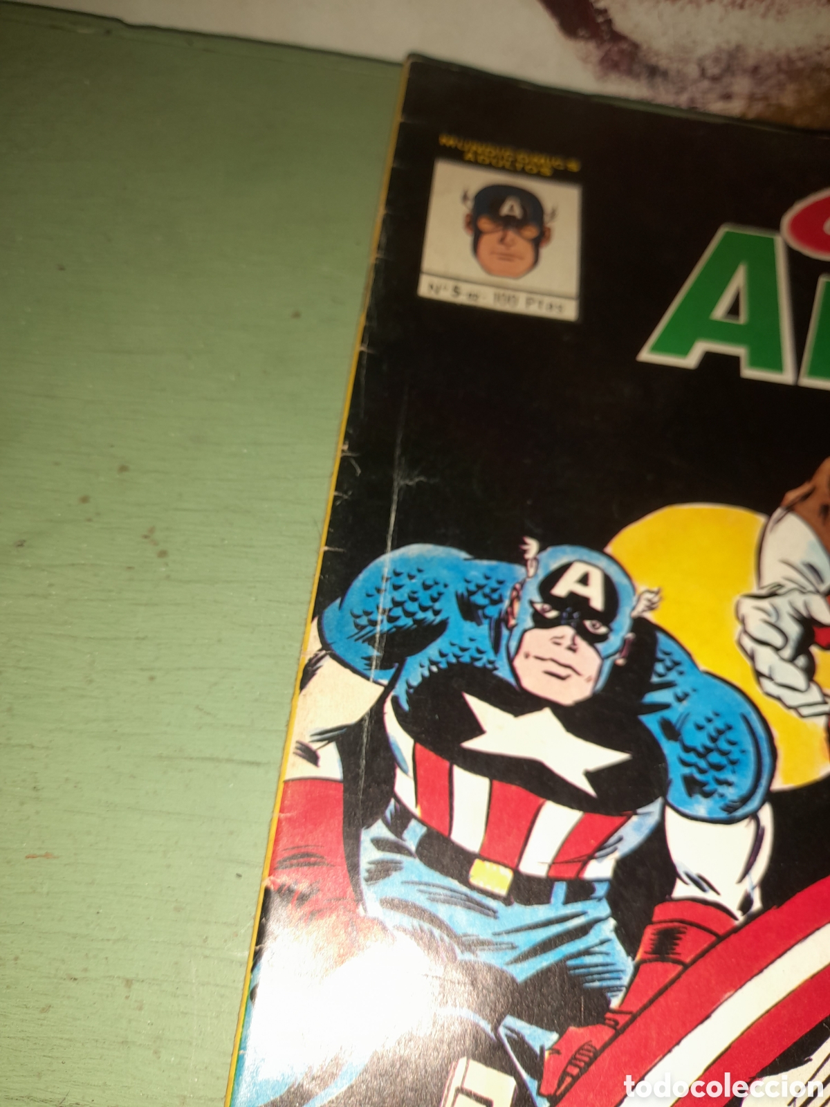 C&oacute;mics: C&oacute;mic Capit&aacute;n Am&eacute;rica n&uacute;mero 5 a&ntilde;o 1981 - Foto 2