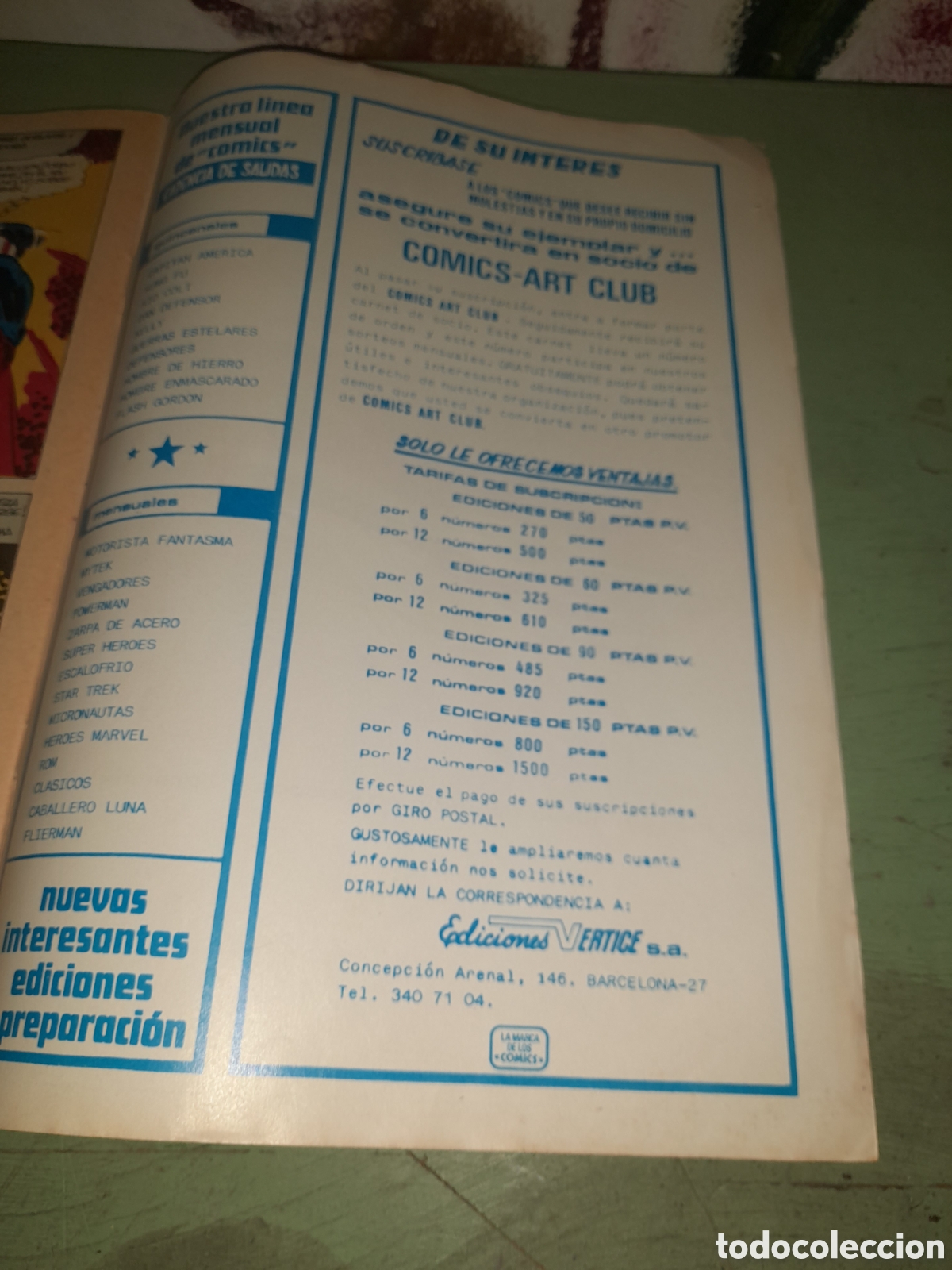 C&oacute;mics: C&oacute;mic Capit&aacute;n Am&eacute;rica n&uacute;mero 5 a&ntilde;o 1981 - Foto 5