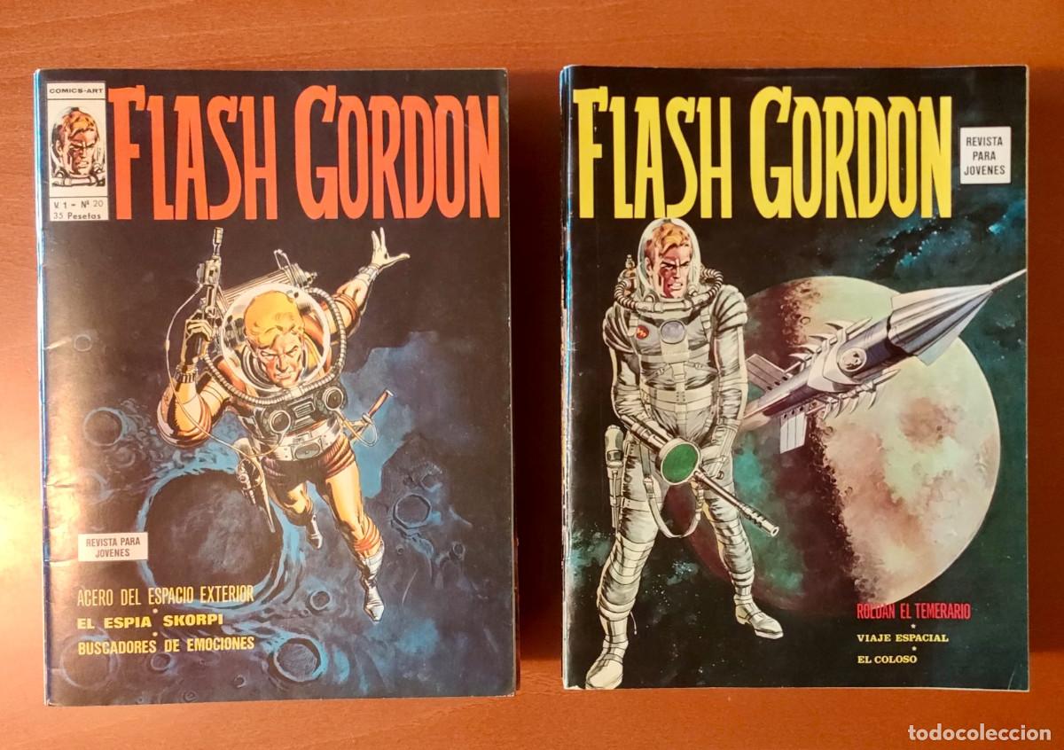 C&oacute;mics: FLASH GORDON V.1 COMICS-ART EDICIONES VERTICE Completa 44 N&ordm;. - Foto 1