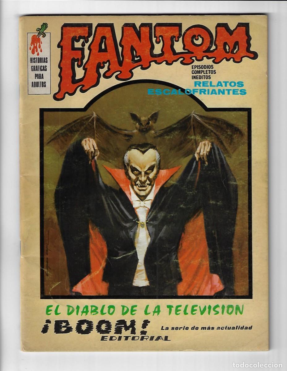 C&oacute;mics: V&eacute;rtice. Fantom. 3. Relatos excalofriantes. - Foto 1
