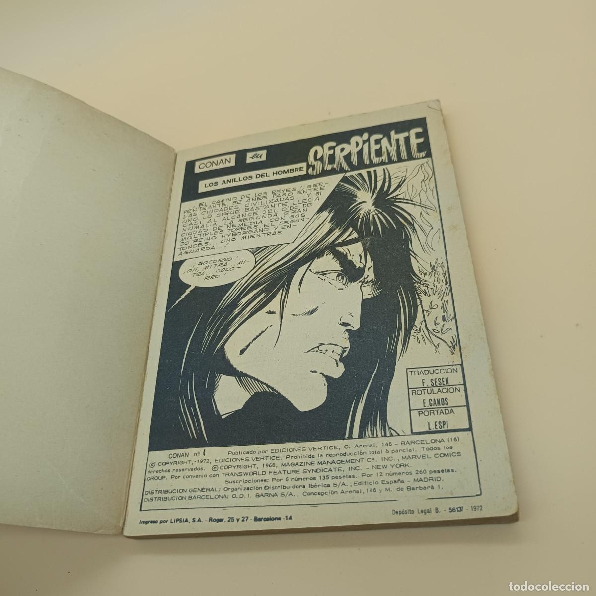 C&oacute;mics: CONAN N.4 TACO VERTICE - Foto 4