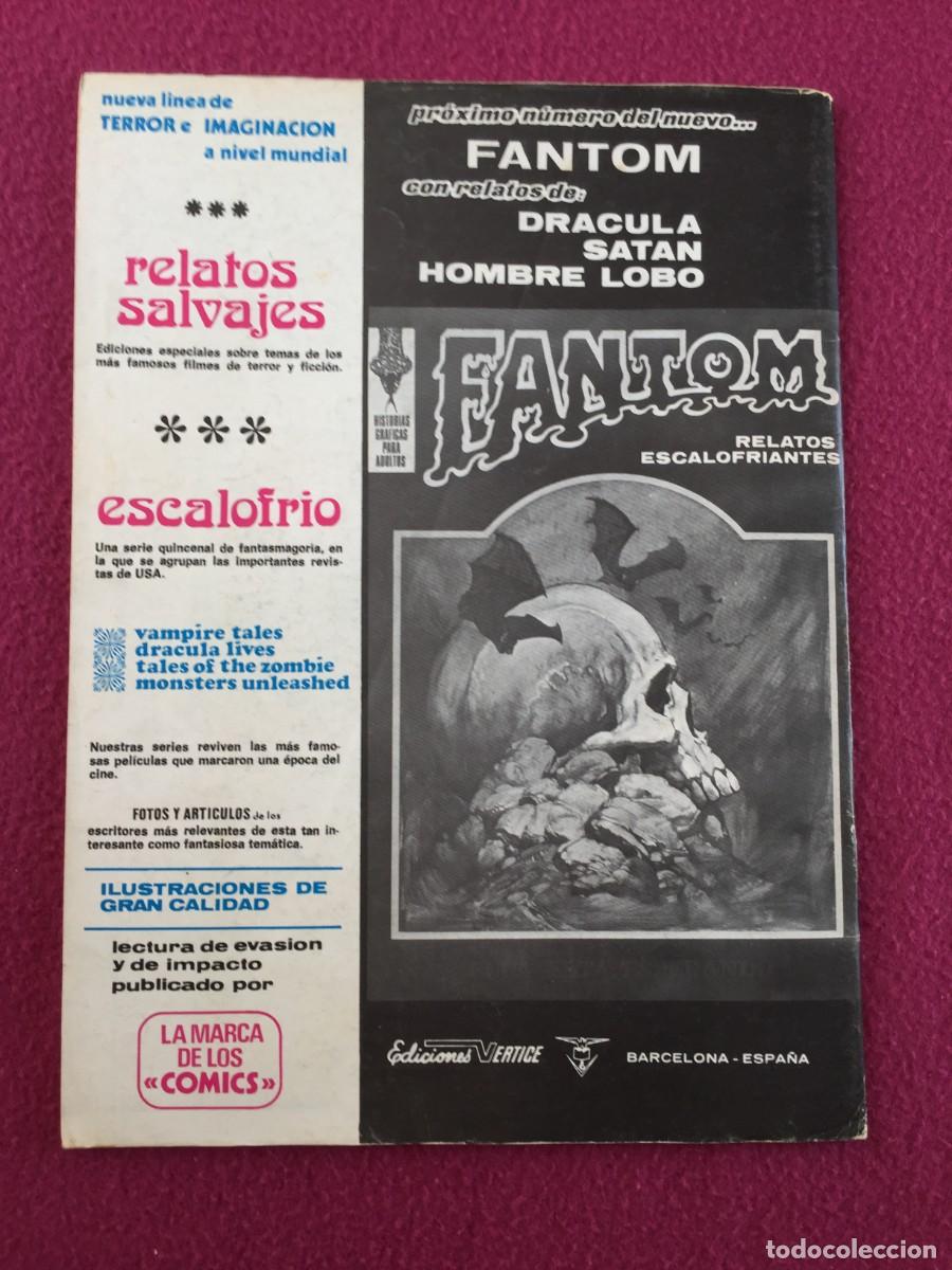 C&oacute;mics: Fantom, volumen 2 n&uacute;mero N&ordm; 8, 1975, Vertice, buen estado - Foto 5