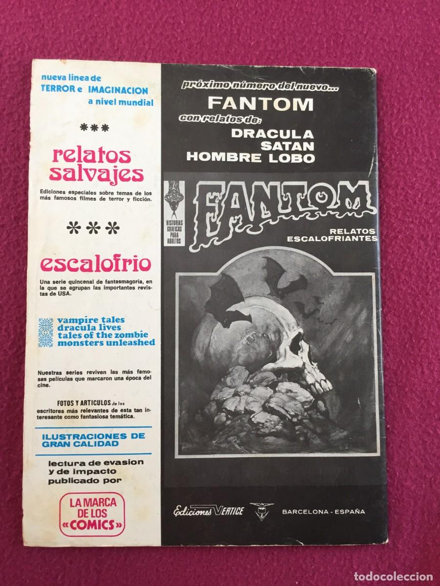 C&oacute;mics: Fantom V 2, Numero n&ordm; 5 - Ediciones V&eacute;rtice 1974 - Foto 5