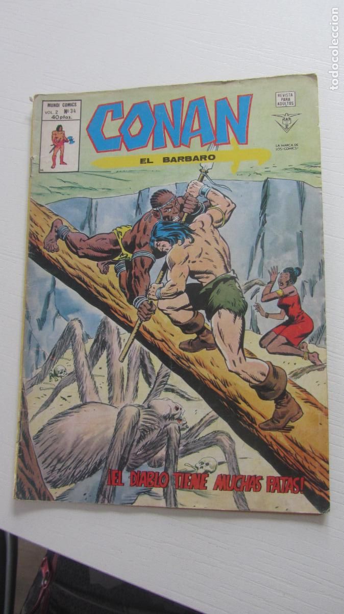 C&oacute;mics: CONAN EL BARBARO VOL. 2 N&ordm; 34 - VERTICE arx264 - Foto 1