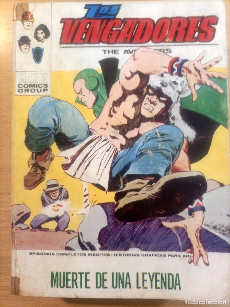 C&oacute;mics: Comic Marvel Los Vengadores n&deg; 37 &rdquo;taco&rdquo; V&eacute;rtice de 1972. ilercomic - Foto 1