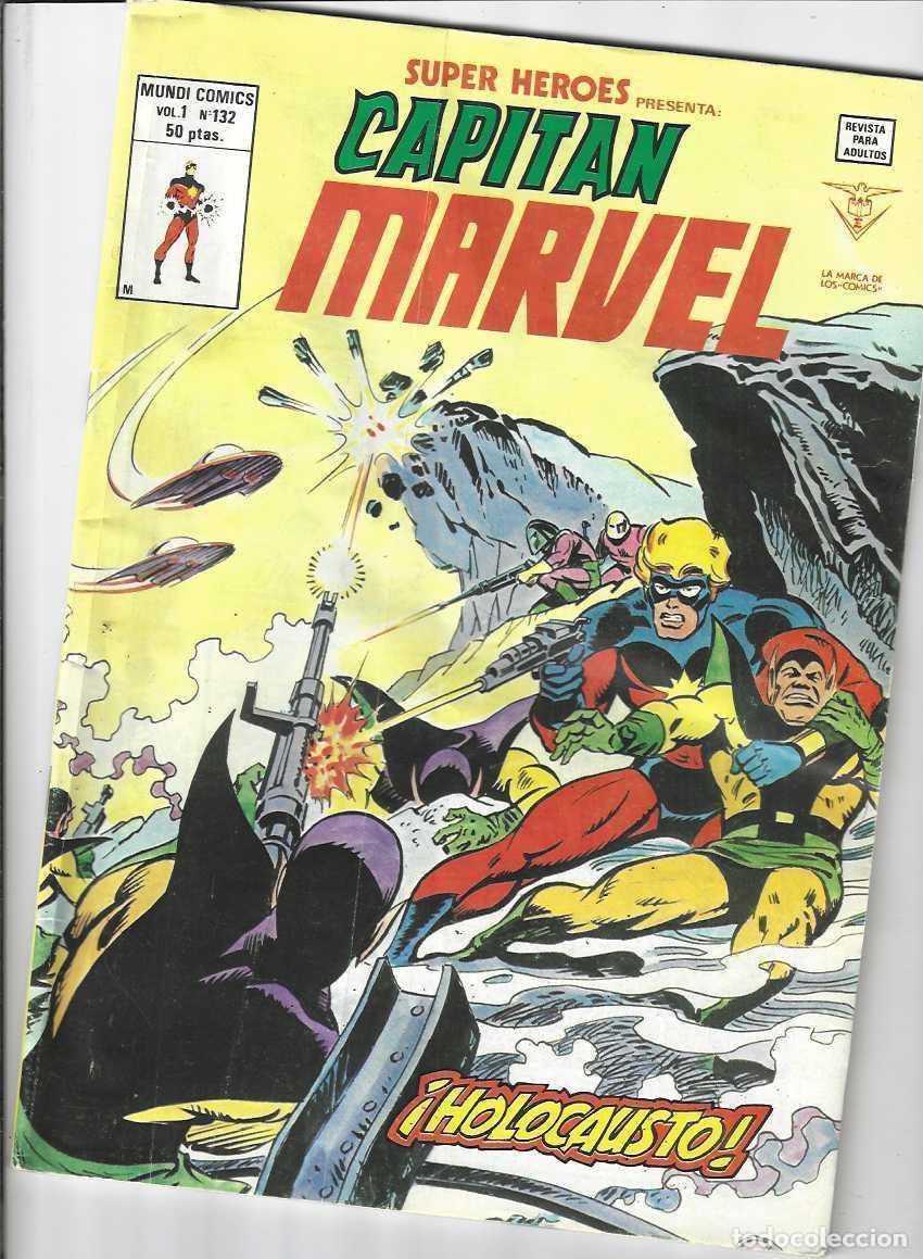 C&oacute;mics: SUPER HEROES CAPITAN MARVEL N&ordm; 132 - VOL. 2 - HOLOCAUSTO - VERTICE - Foto 1