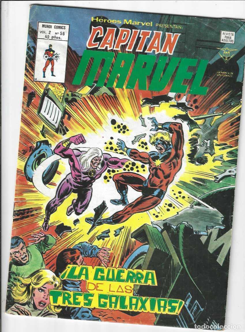 C&oacute;mics: HEROES MARVEL CAPITAN MARVEL N&ordm; 56 VOL. 2 - LA GUERRA DE LAS ... - VERTICE - Foto 1