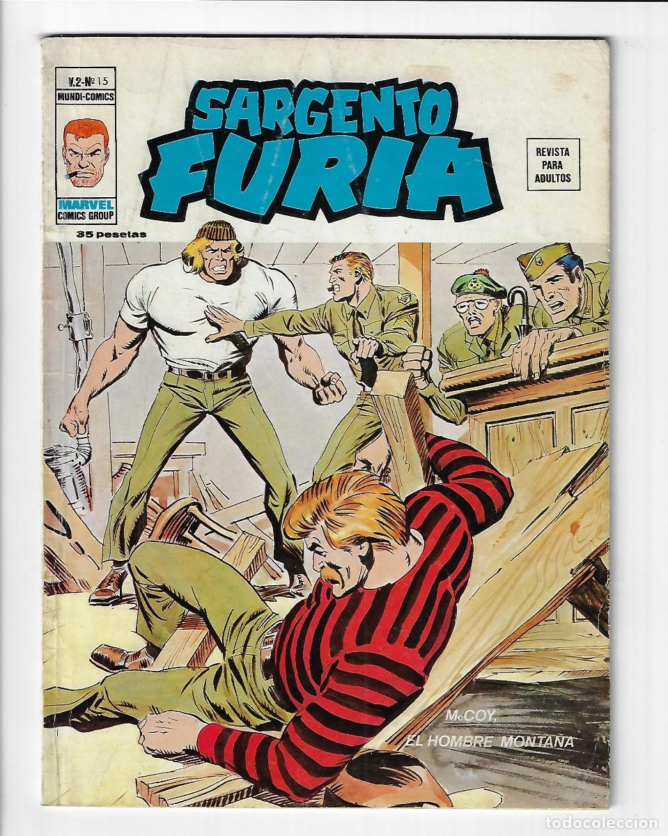 C&oacute;mics: V&eacute;rtice. Volumen 2. Sargento Furia. 15. - Foto 1