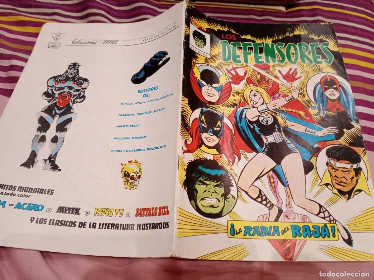 C&oacute;mics: LOS DEFENSORES N&ordm; 2 MUNDI-COMICS VERTICE 1981 - Foto 1