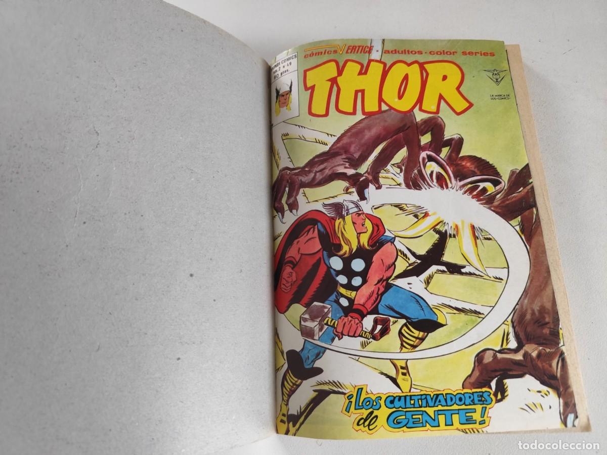 C&oacute;mics: THOR VOL.2 RETAPADO - &iexcl;LAS LLAMAS DE LA BATALLA! ~ MARVEL/V&Eacute;RTICE (1981) - Foto 3
