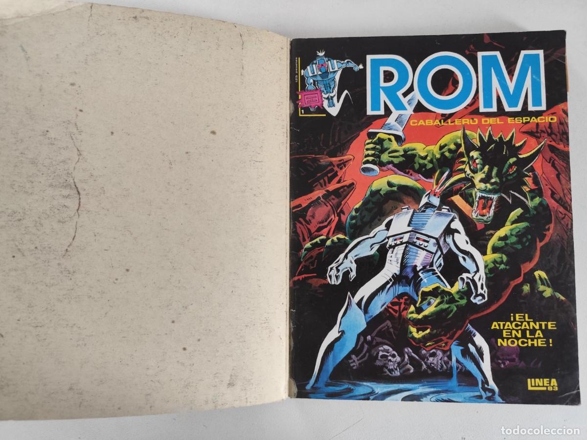 C&oacute;mics: ROM RETAPADO - N&ordm;s 1, 2, 3, 4, 5 ~ MARVEL/SURCO (1983) - Foto 3