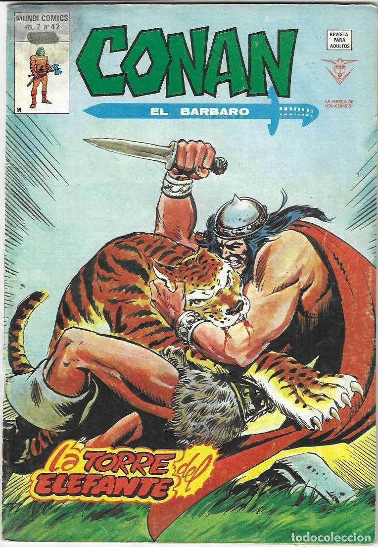 C&oacute;mics: CONAN N&ordm; 42 VOL. 2 - LA TORRE DEL ELEFANTE - VERTICE - Foto 1
