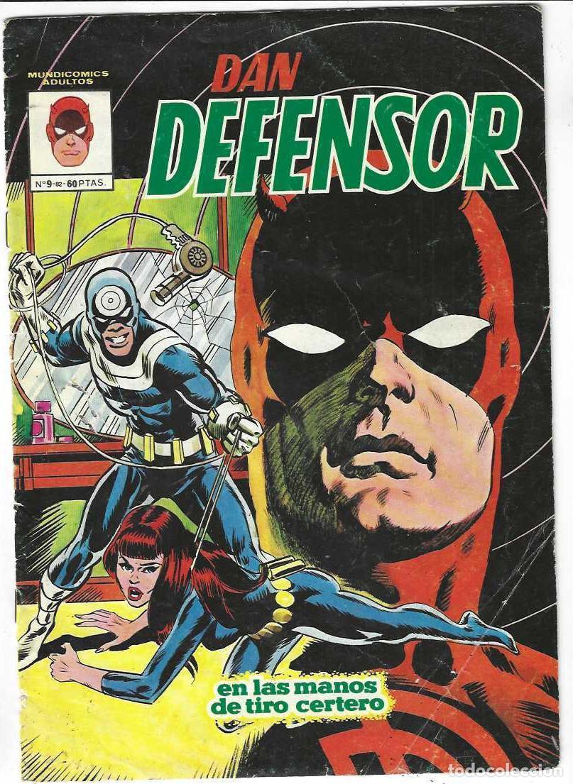 C&oacute;mics: DAN DEFENSOR N&ordm; 9 MUNDICOMICS - EN LA MANOS DE TIRO CERTERO - VERTICE - Foto 1