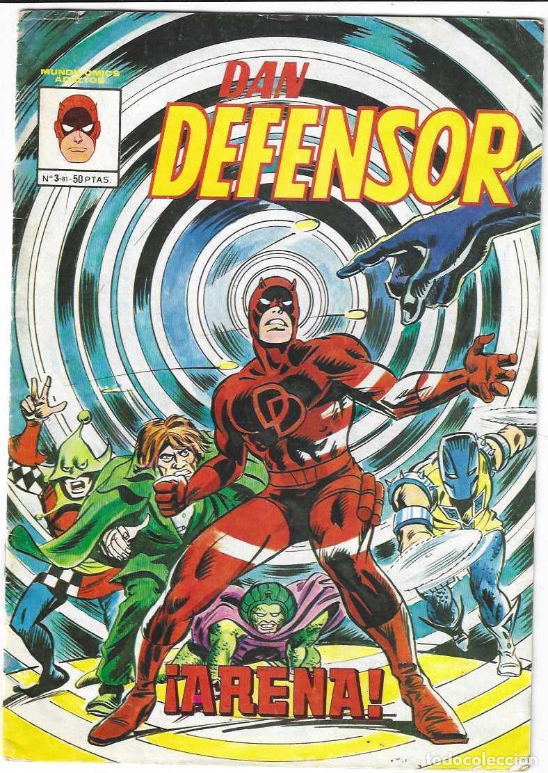C&oacute;mics: DAN DEFENSOR N&ordm; 3 MUNDICOMICS - ARENA - VERTICE - Foto 1