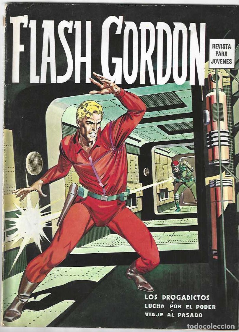 C&oacute;mics: FLASH GORDON N&ordm;2 - LOS DROGADICTOS - LUCHA POR EL PODER - VIAJE AL PASADO - VERTICE - Foto 1