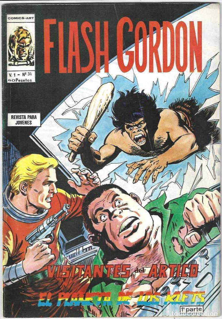 C&oacute;mics: FLASH GORDON N&ordm; 34 VOL. 1 - VISITANTES DEL ARTICO - VERTICE - Foto 1