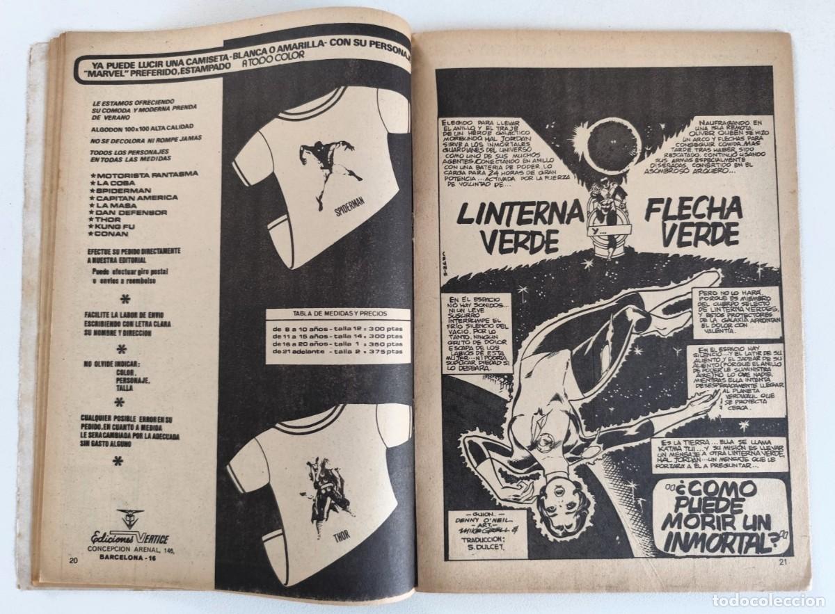 C&oacute;mics: FLECHA VERDE / LINTERNA VERDE V.1 N&ordm; 4 (Mike Grell)~ DC/V&Eacute;RTICE (1978) - Foto 3