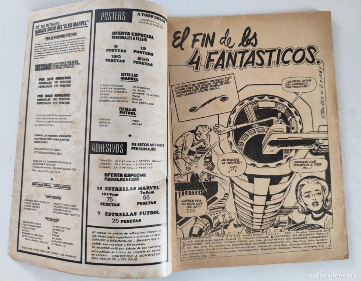 C&oacute;mics: LOS 4 FANT&Aacute;STICOS Vol.3 N&ordm; 5 - EN PODER DEL CONSTRUCTOR DE MARIONETAS ~ MARVEL/V&Eacute;RTICE (1977) - Foto 2