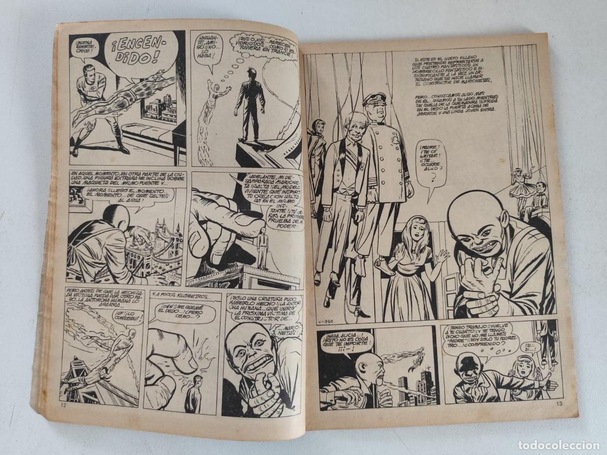 C&oacute;mics: LOS 4 FANT&Aacute;STICOS Vol.3 N&ordm; 5 - EN PODER DEL CONSTRUCTOR DE MARIONETAS ~ MARVEL/V&Eacute;RTICE (1977) - Foto 3
