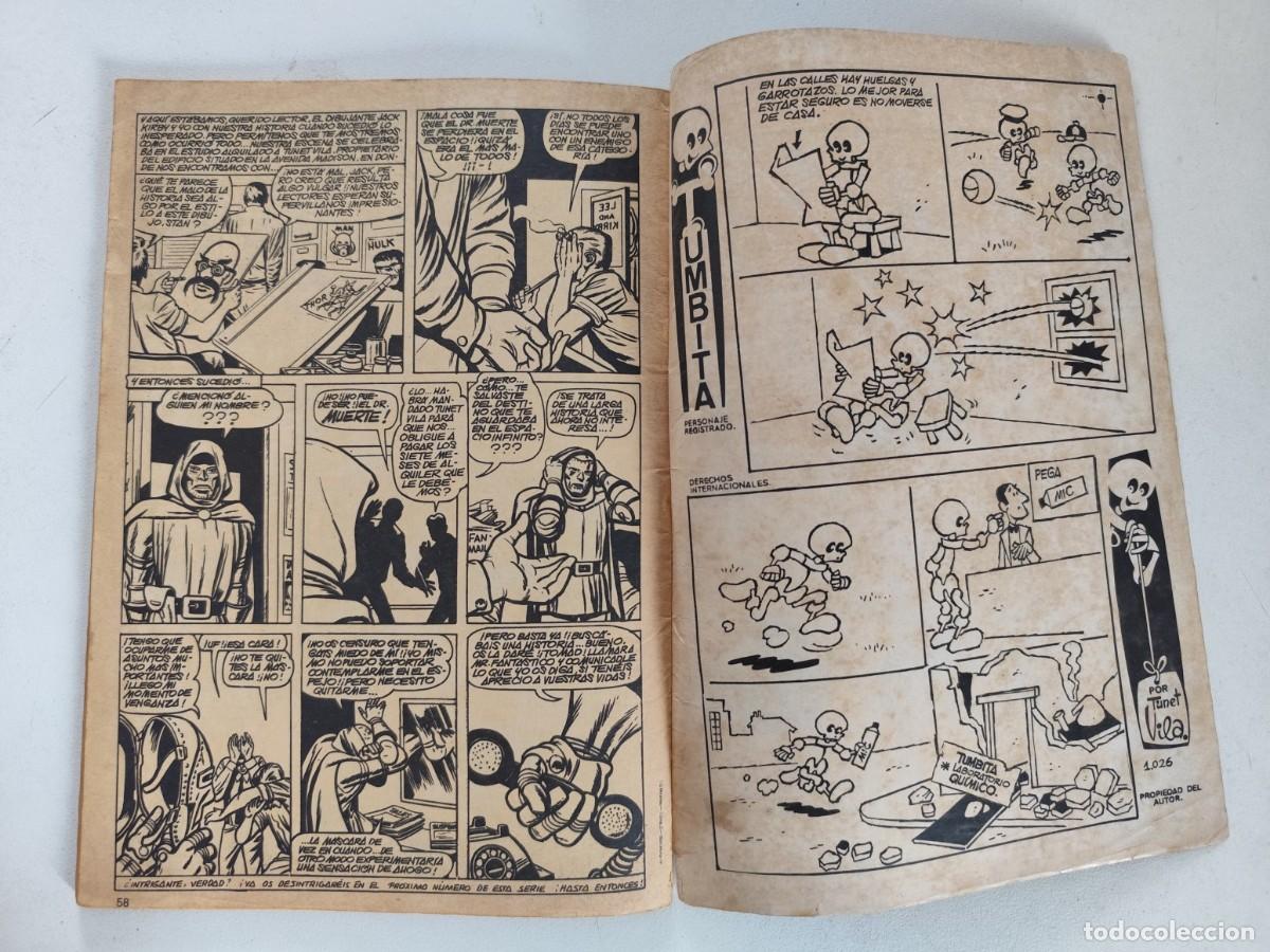 C&oacute;mics: LOS 4 FANT&Aacute;STICOS Vol.3 N&ordm; 5 - EN PODER DEL CONSTRUCTOR DE MARIONETAS ~ MARVEL/V&Eacute;RTICE (1977) - Foto 5