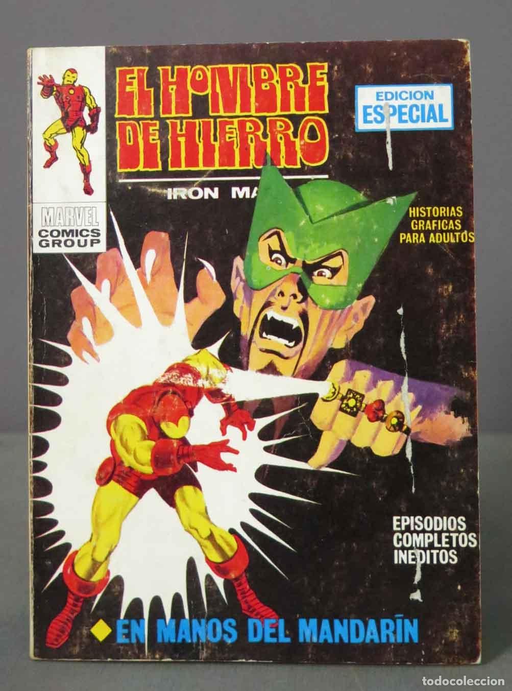 C&oacute;mics: El hombre de hierro vertice. en manos del mandarin. MARVEL - Foto 1