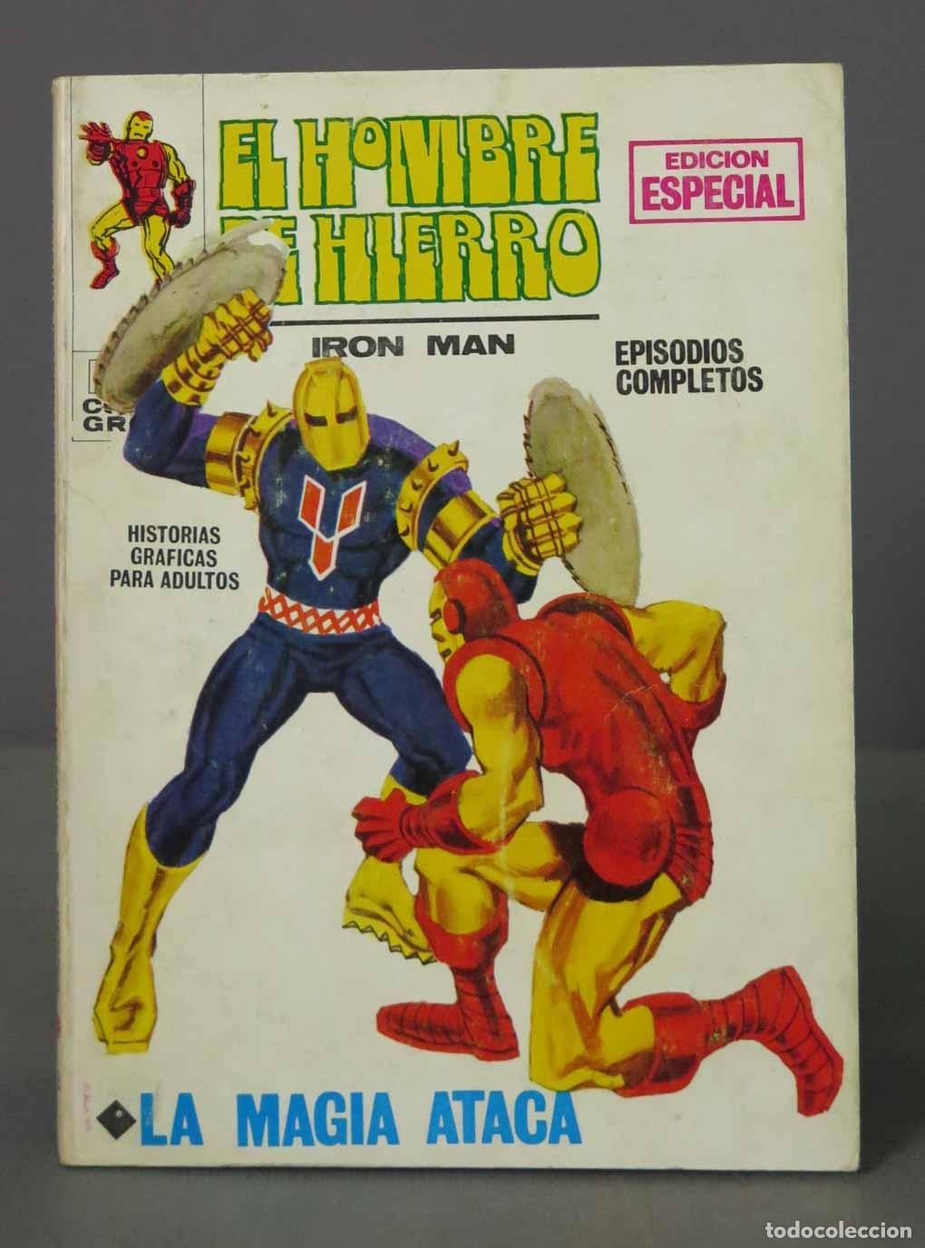 C&oacute;mics: L HOMBRE DE HIERRO 3 LA MAGIA ATACA. MARVEL - Foto 1