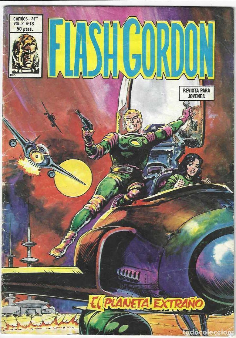 C&oacute;mics: FLASH GORDON N&ordm; 18 VOLUMEN 2 - EL PLANETA EXTRA&Ntilde;O - VERTICE - Foto 1