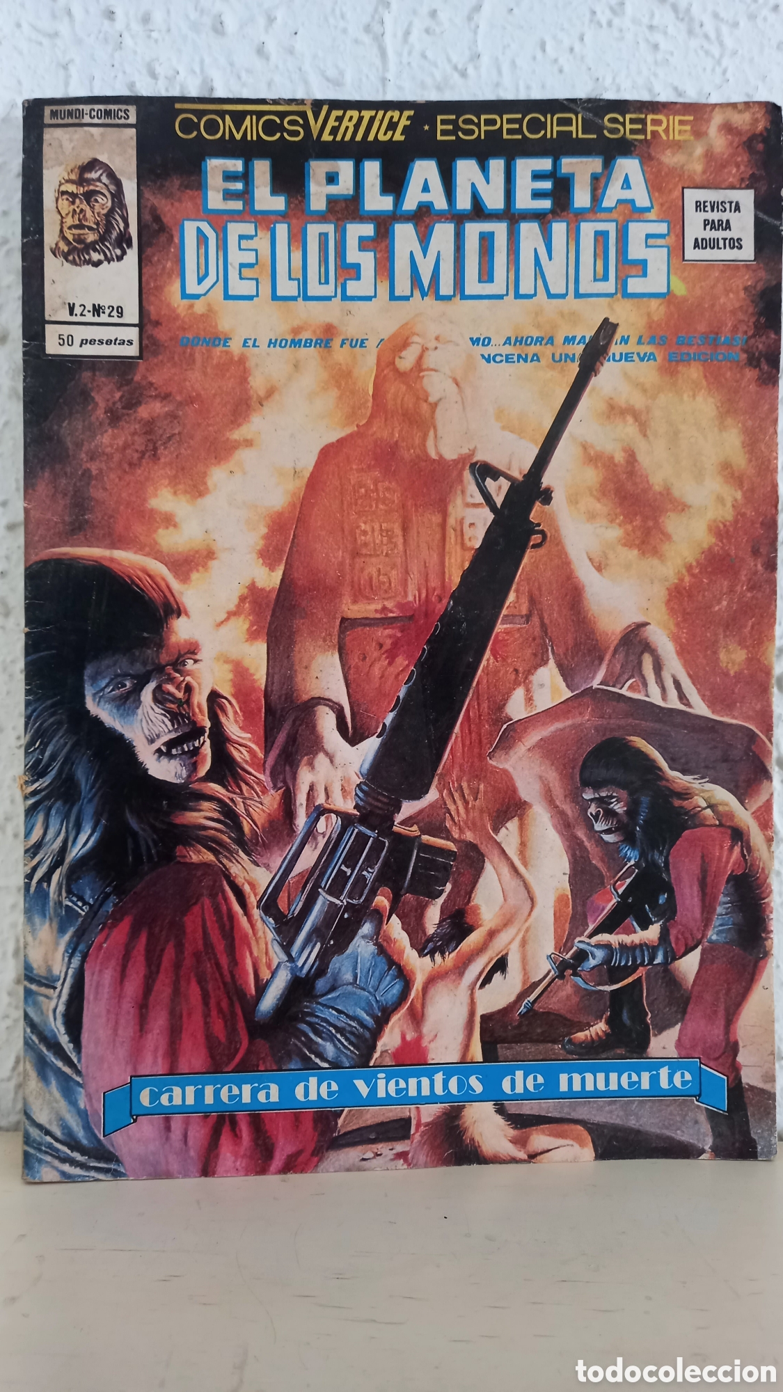 C&oacute;mics: Vertice. V-2. EL PLANETA DE LOS MONOS. N&ordm; 29 - Foto 1