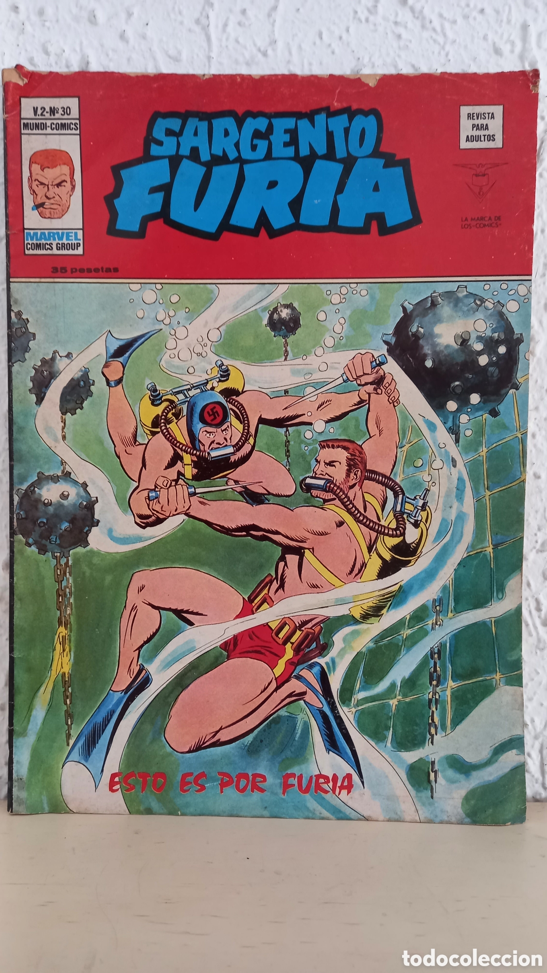 C&oacute;mics: Vertice. V-2. SARGENTO FURIA. n&ordm; 30 - Foto 1