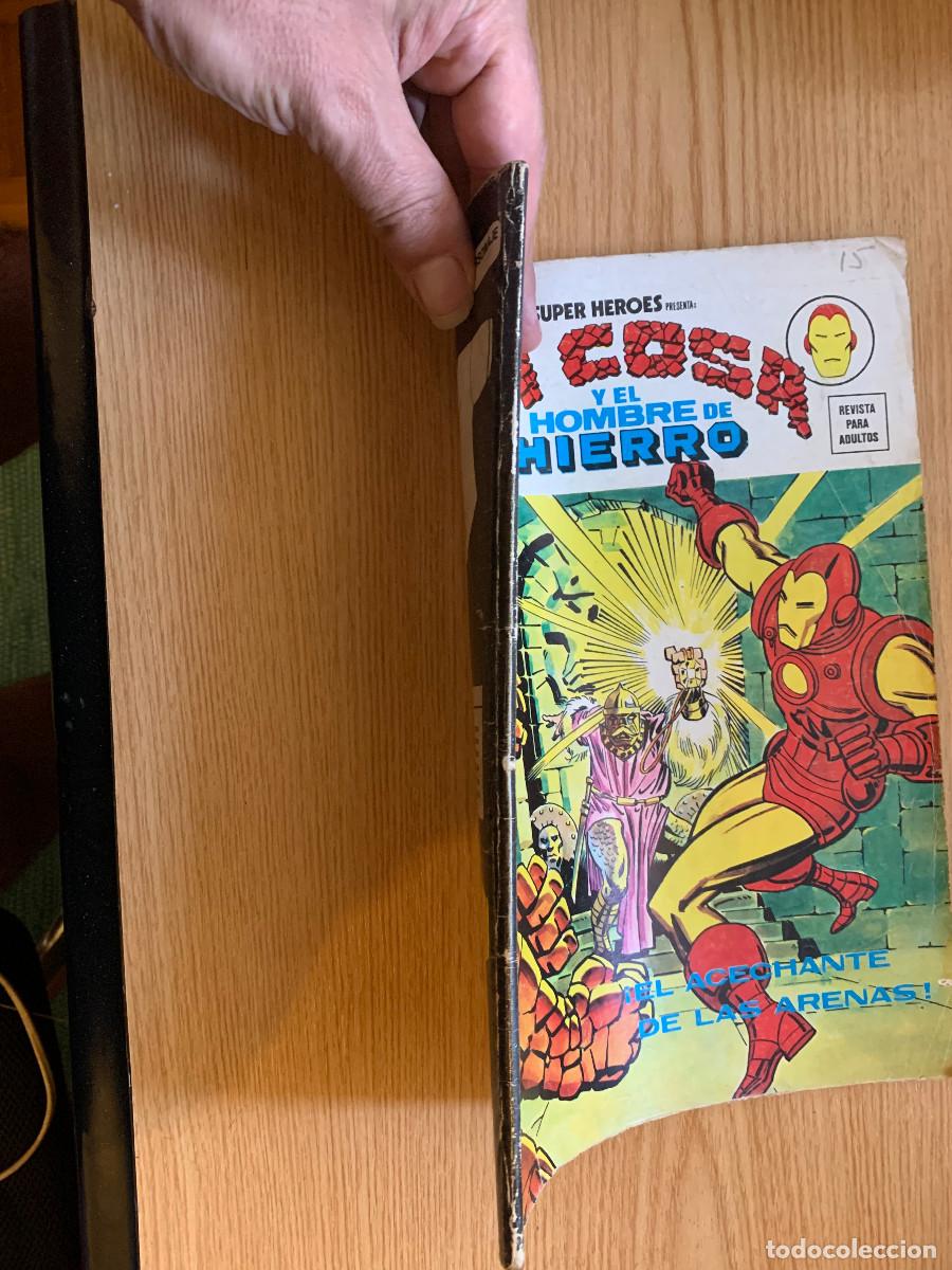 C&oacute;mics: Super H&eacute;roes Presenta La Cosa y el Hombre de Hierro n&ordm; 47 - Foto 2