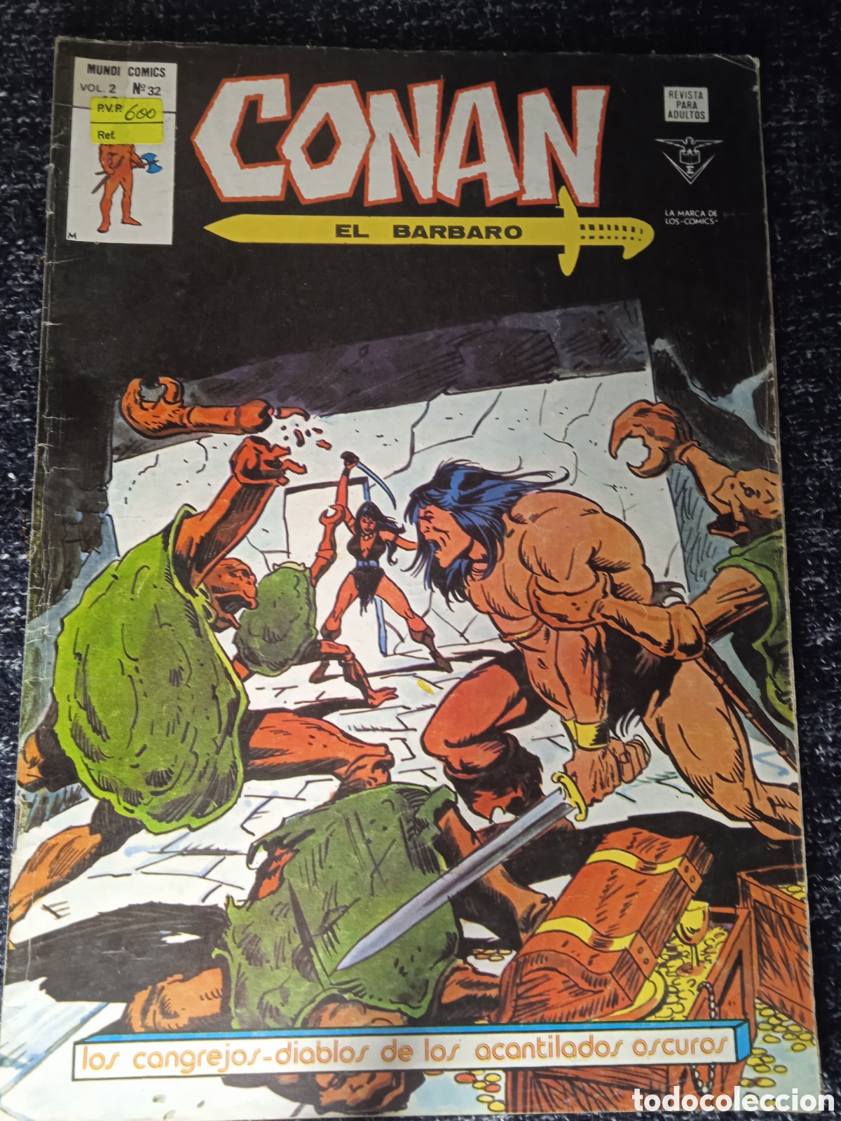 C&oacute;mics: CONAN VOLUMEN 2 N&ordm; 32 ( VERTICE ) - Foto 1