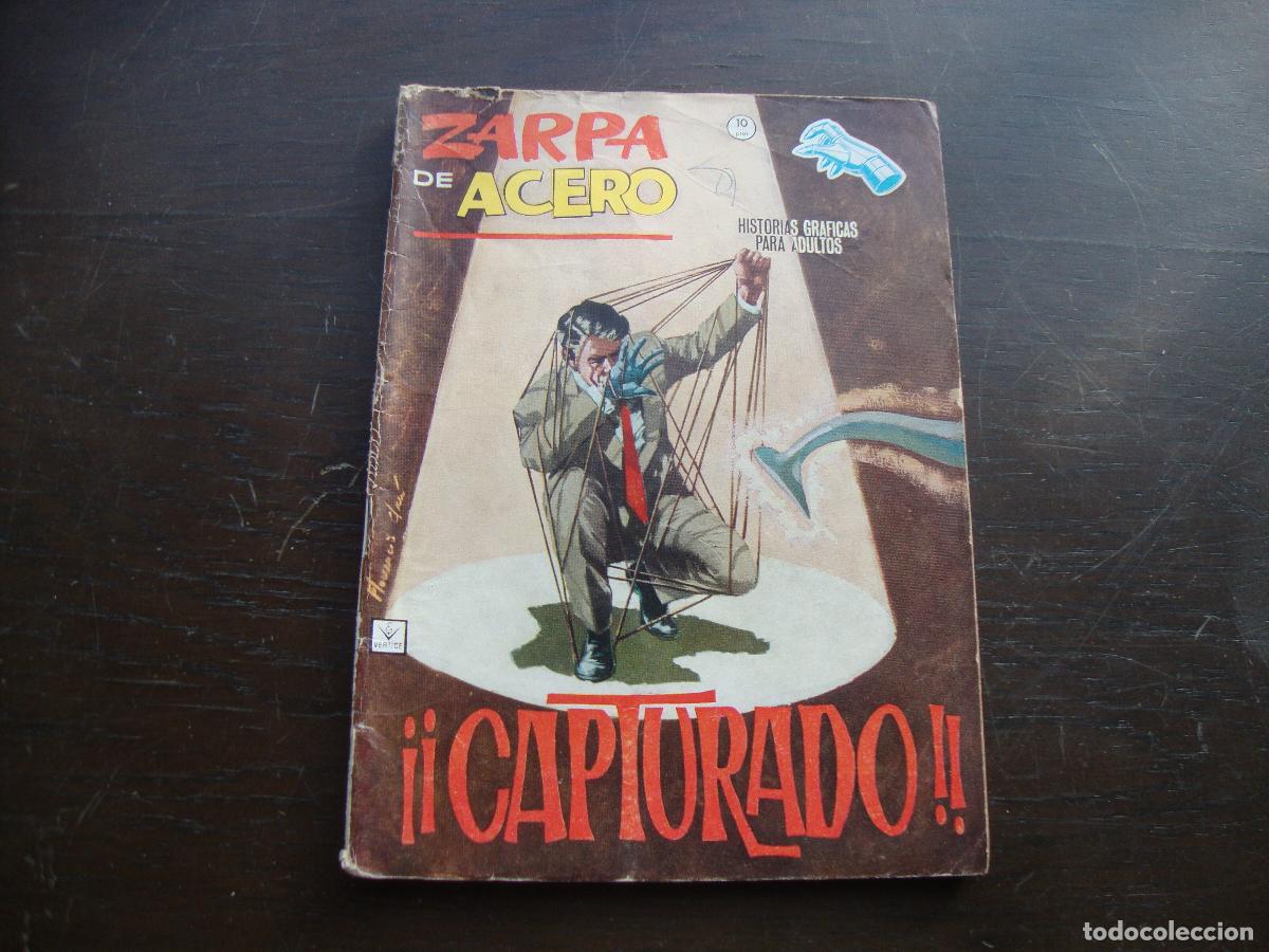 C&oacute;mics: COMIC ZARPA DE ACERO CAPTURADO N&ordm; 16 EDICIONES VERTICE - Foto 1