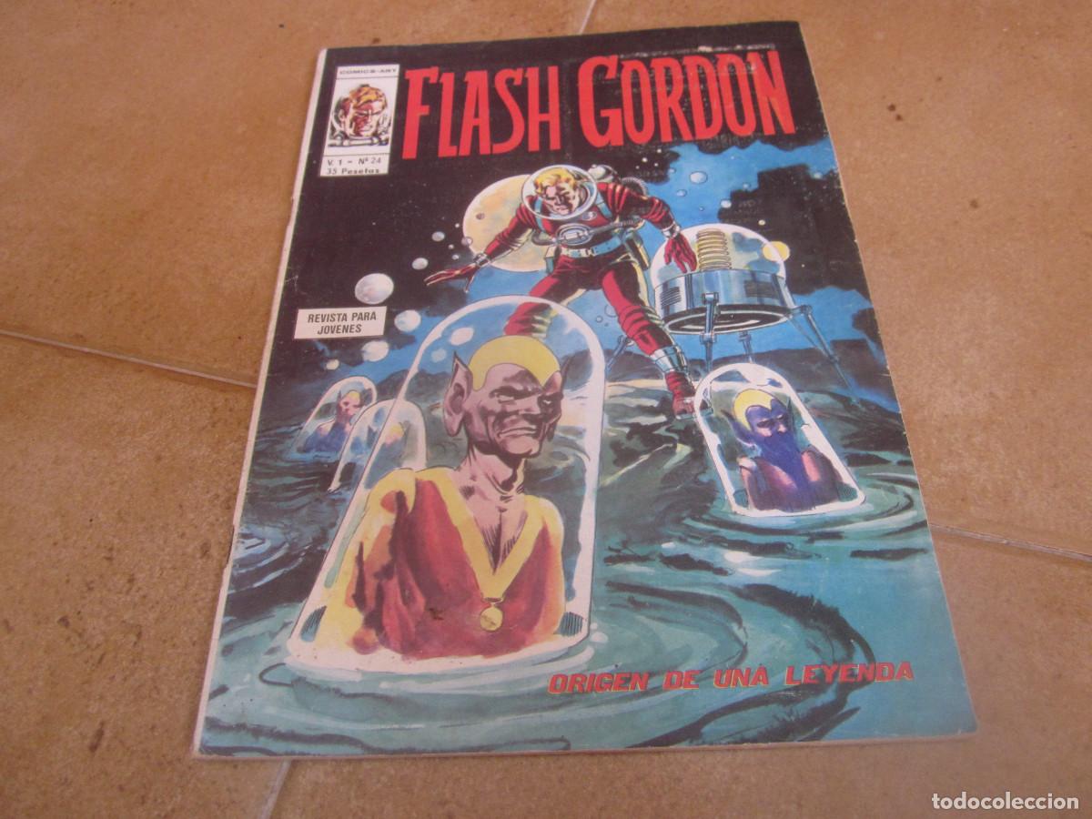 C&oacute;mics: FLASH GORDON V. 1 N&ordm; 24 - VERTICE 1974 - Foto 1