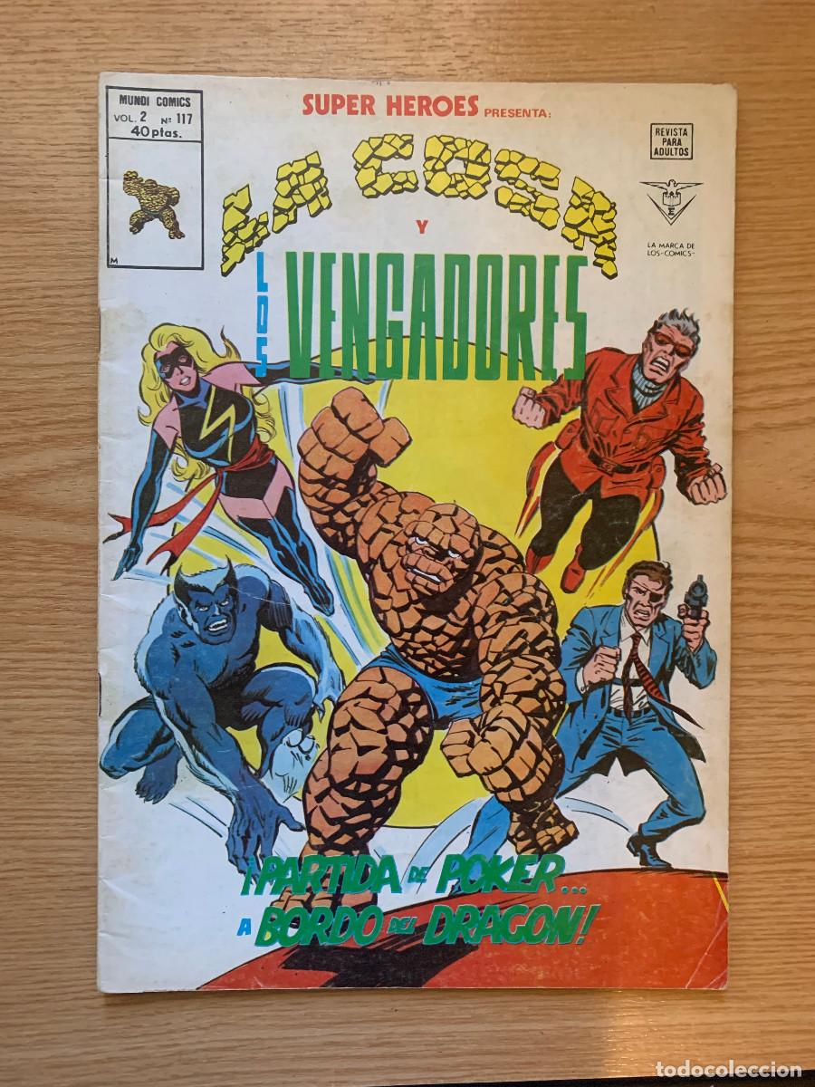 C&oacute;mics: Super H&eacute;roes Presenta La Cosa y Los Vengadores n&ordm; 117 - Foto 1