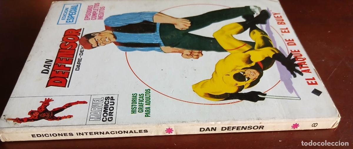 C&oacute;mics: DAN DEFENSOR - EL ATAQUE DE EL BUEY - N&ordm; 8 - VERTICE VOL.1 - Foto 2