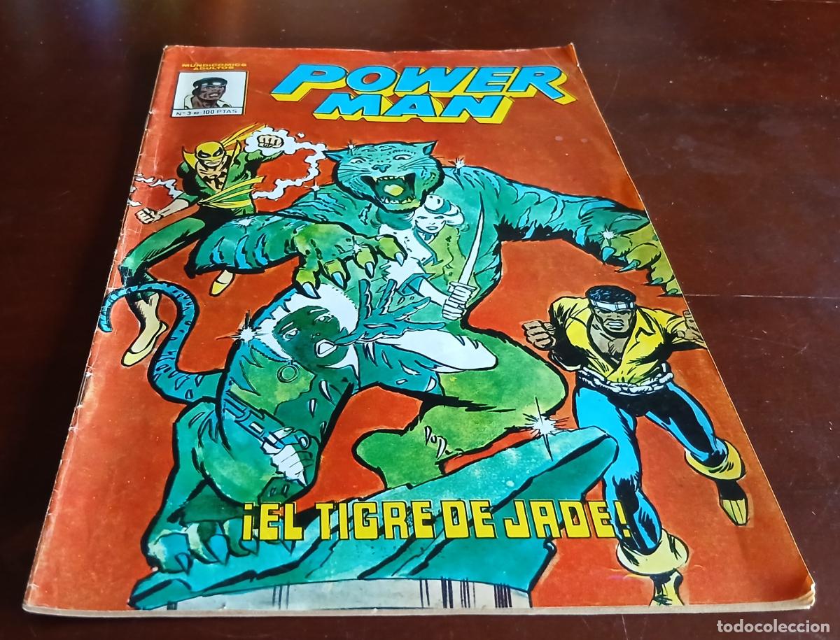 C&oacute;mics: POWER MAN - N&ordm;. 3 - EL TIGRE DE JADE - EDITORIAL VERTICE - Foto 1