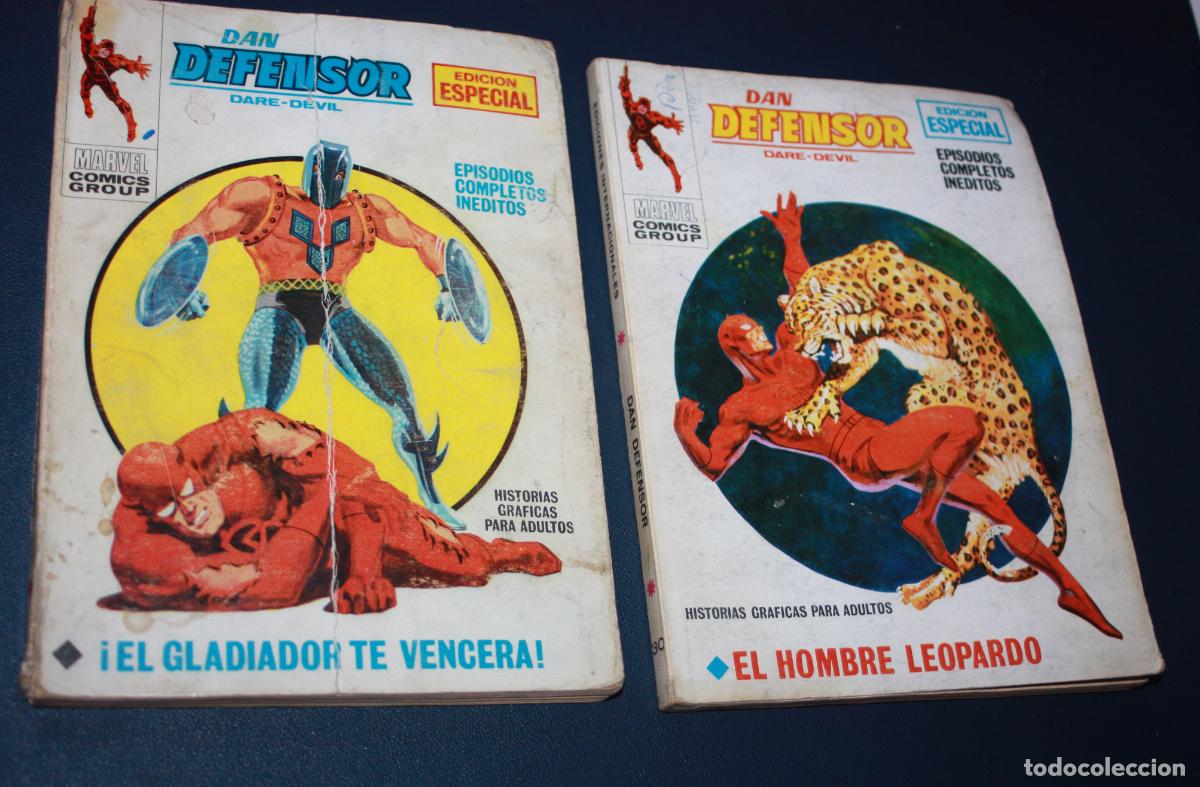 C&oacute;mics: DAN DEFENSOR (DARE-DEVIL), n&ordm;s 26 y 30 (vertice taco) - Foto 1