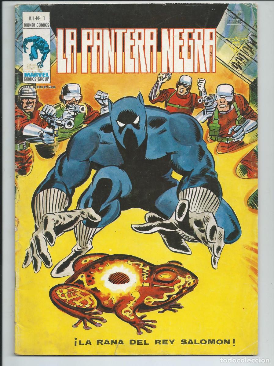 C&oacute;mics: LA PANTERA NEGRA VOL 1 N&ordm; 1 , ED. VERTICE - Foto 1