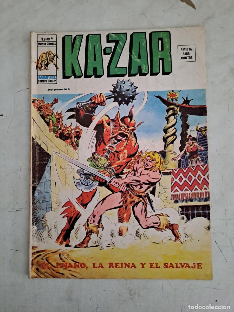 C&oacute;mics: Ka-zar 9 v-2 V&eacute;rtice, en muy buen estado - Foto 1